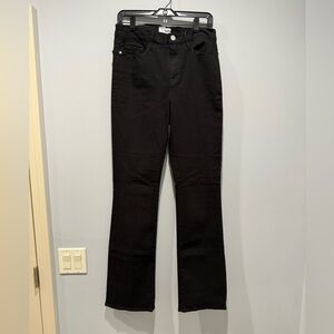 Frame Le Mini Boot Black Jeans